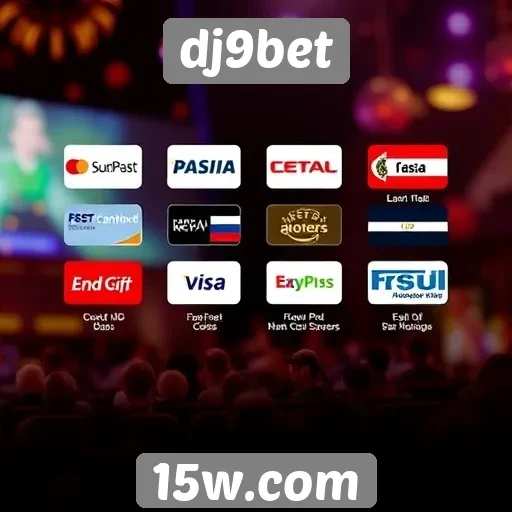 Métodos de pagamento disponíveis no dj9bet